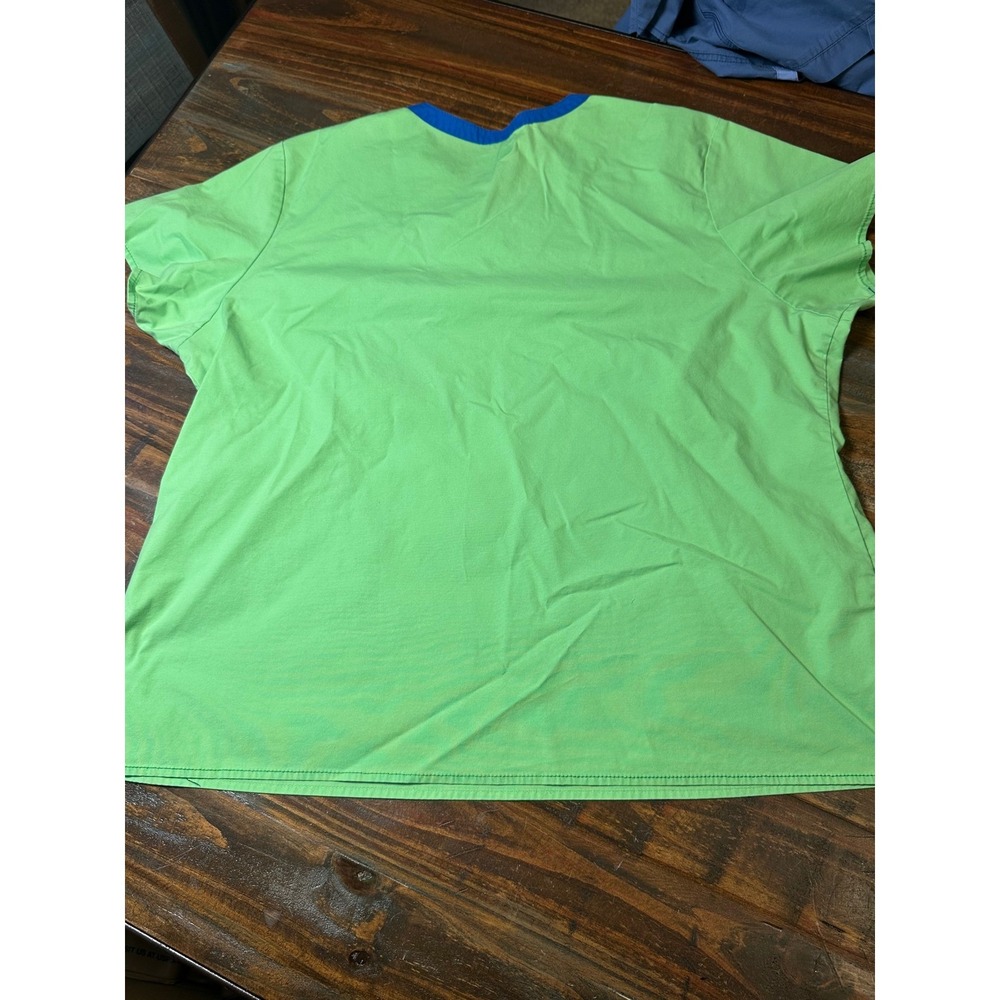 WonderWink‎ WonderFlex Bundle Of 3 V-Neck Scrub Tops 2X Green Blue Navy Woman's - Picture 13 of 13